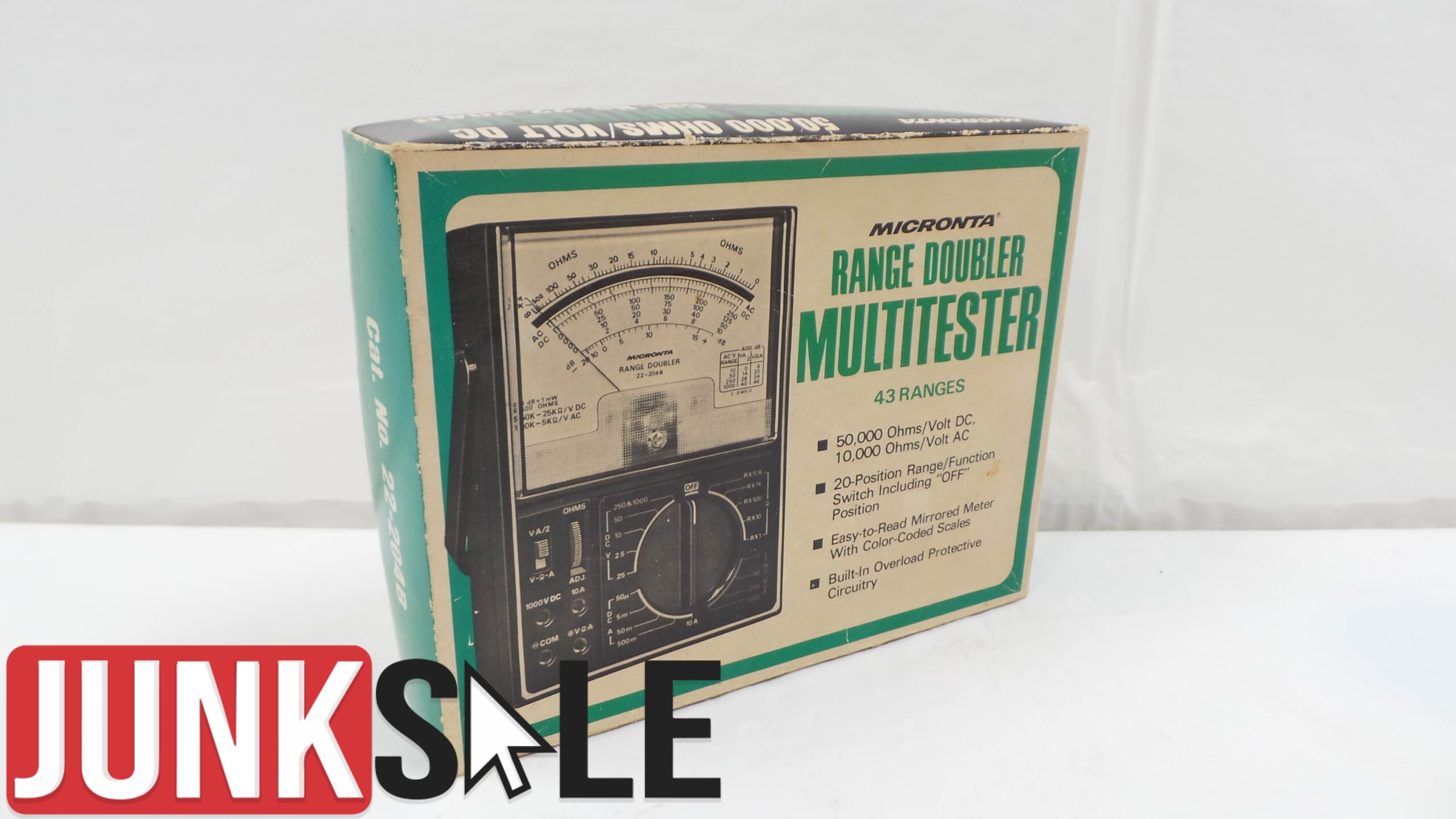 Micronta Multimeter Sold As Seen Junksale Clearance
