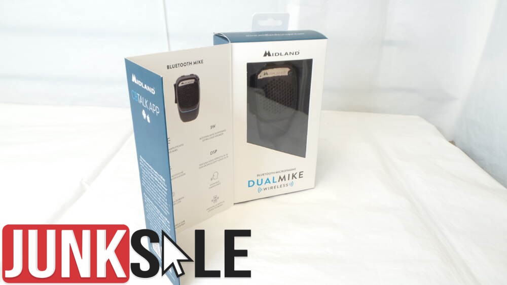 Midland Dual Mic Sold As Seen Junksale Clearance