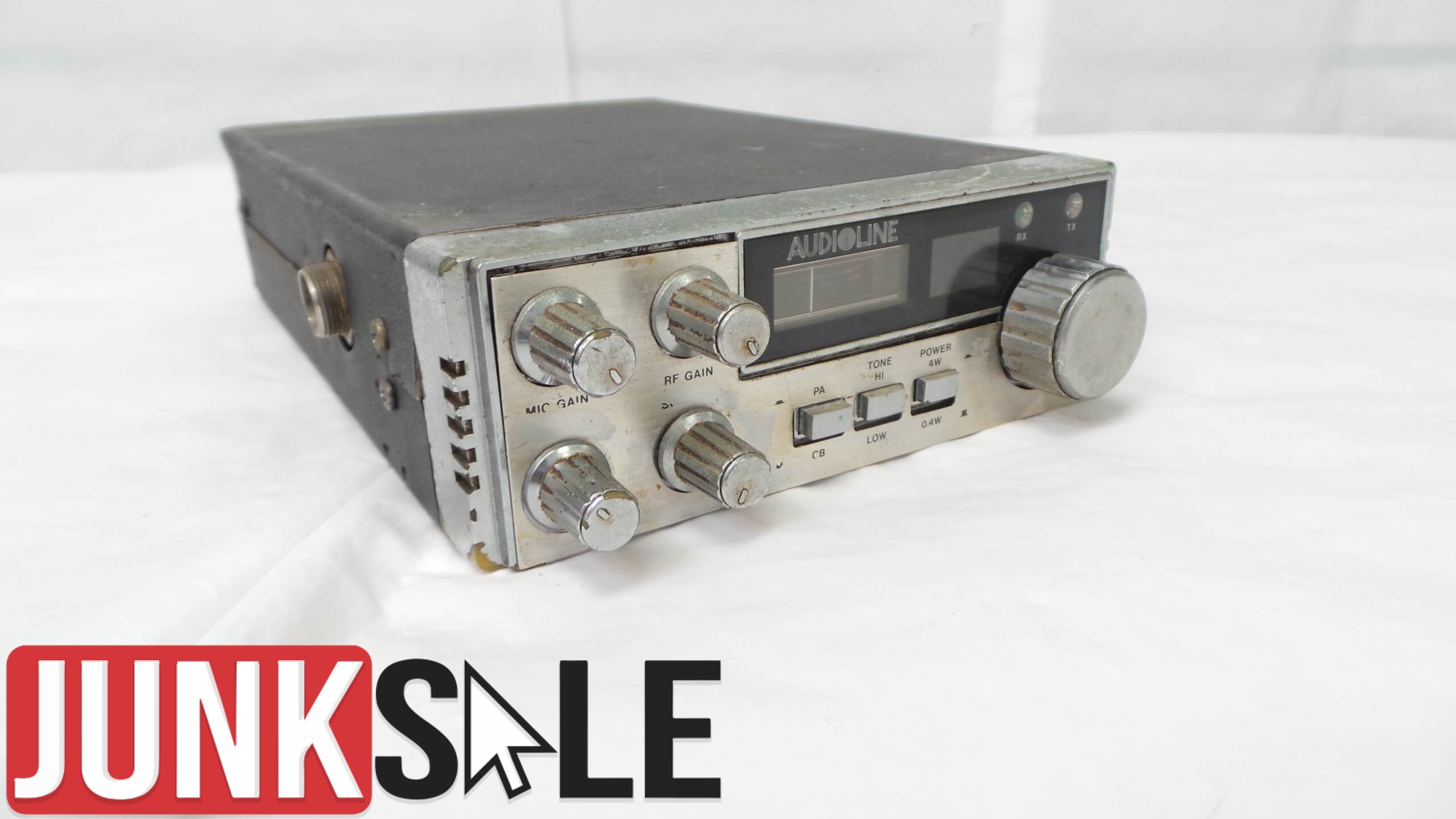 Audioline CB Radio Sold As Seen Junksale Clearance